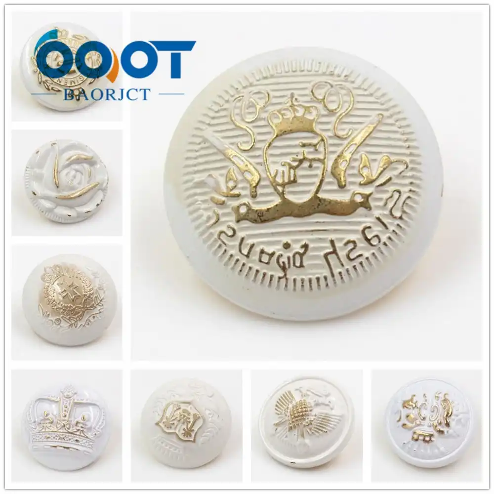 vintage metal buttons