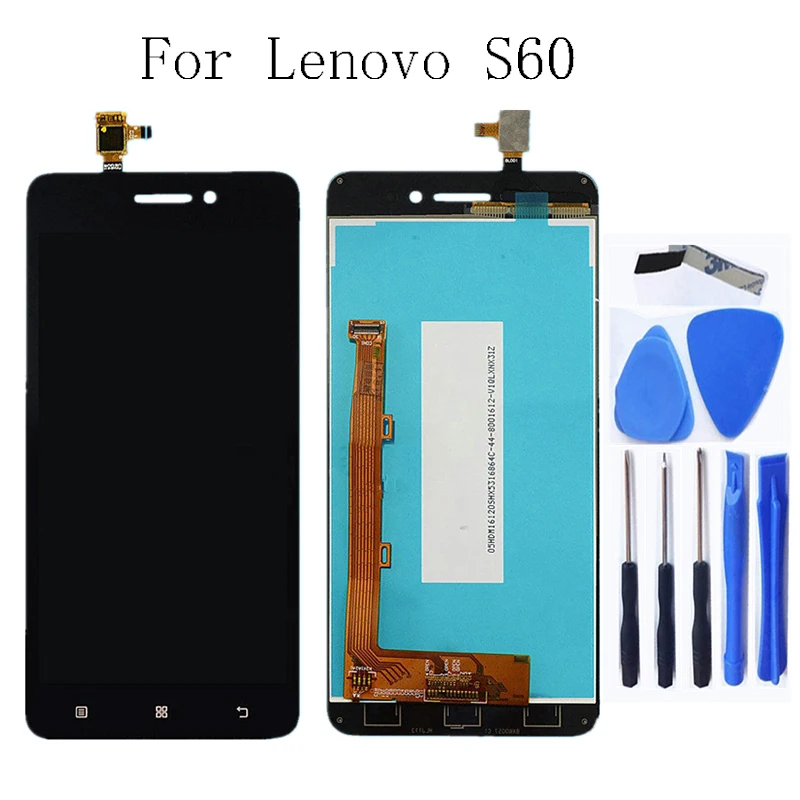 

For Lenovo S60 S60W S60T S60A Original LCD Touch Screen Digitizer Display Panel Replacement + Free Tools