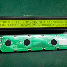 10 шт 4002 lcd 5 V Желтый экран черный код ультратонкий промышленный 40X2 символ lcd