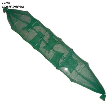 

Length 1m fish cage 6 sections ground cage shrimp net fish trap fishing net pesca network fishing potes herramientas shrimp cage