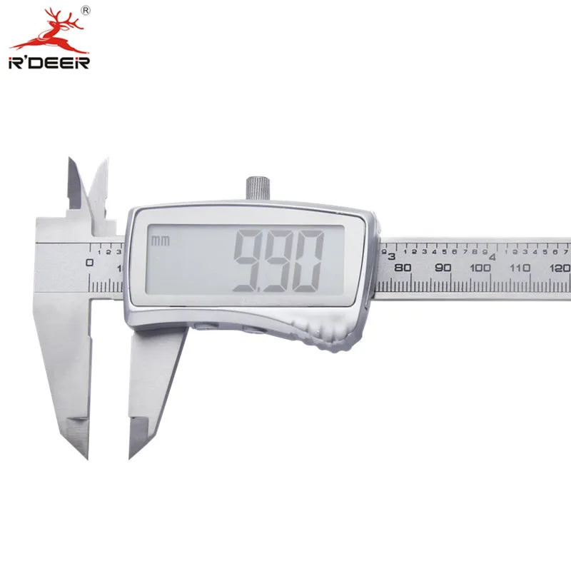 

RDEER Digital Vernier Caliper 0-150mm Stainless Steel Big Screen Digital Gauge Electronic Measurement Instruments Tool
