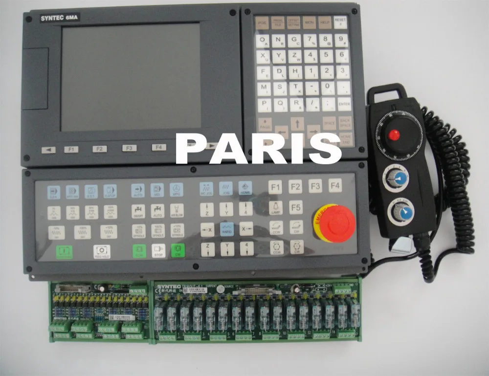 TAIWAN SYNTEC 3 осевой 6MA фрезерный станок с ЧПУ контроллер|controller machine|cnc controlled machinescontroller