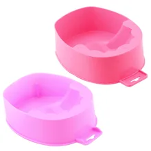1pc New Acrylic Nail Soaker Bowl Art Tips Soakers Tray Polish Gel Treatment Remover Manicure Off Bowls Tools Best selling