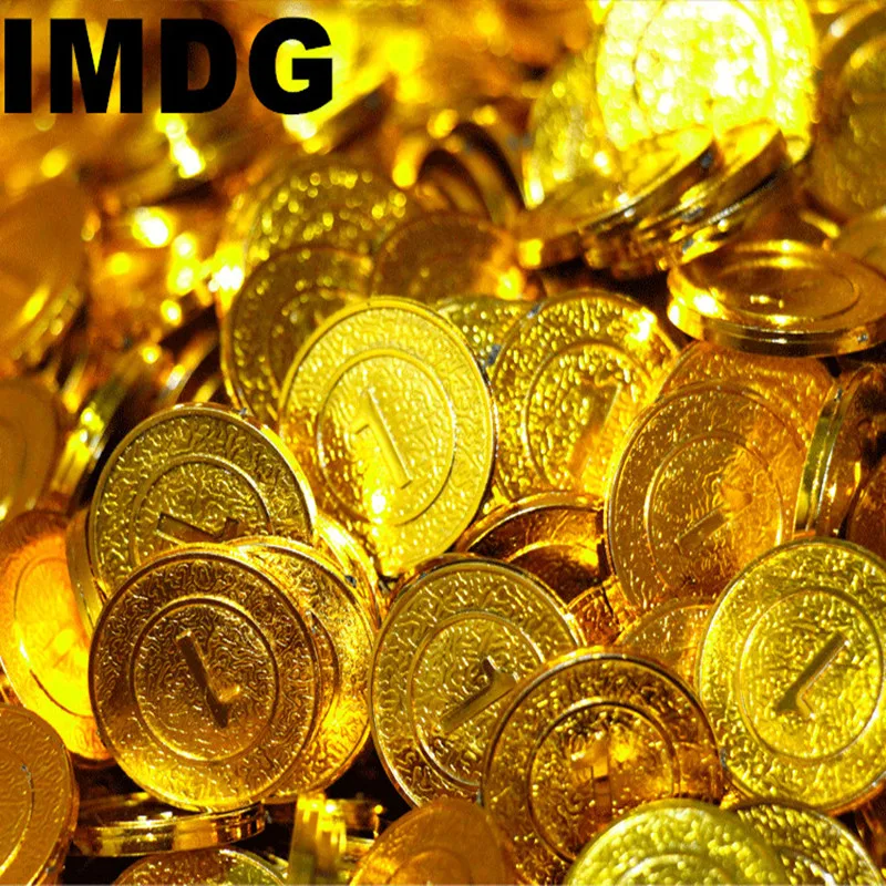 50Pcs-set-Game-Gold-Coin-Denomination-Plastic-Chips-At-25-2-5mm