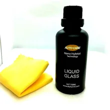 Авто стекло покрытие жидкое нано гидрофобная краска нетоксичные анти глазурь 50 мл уход аппликатор