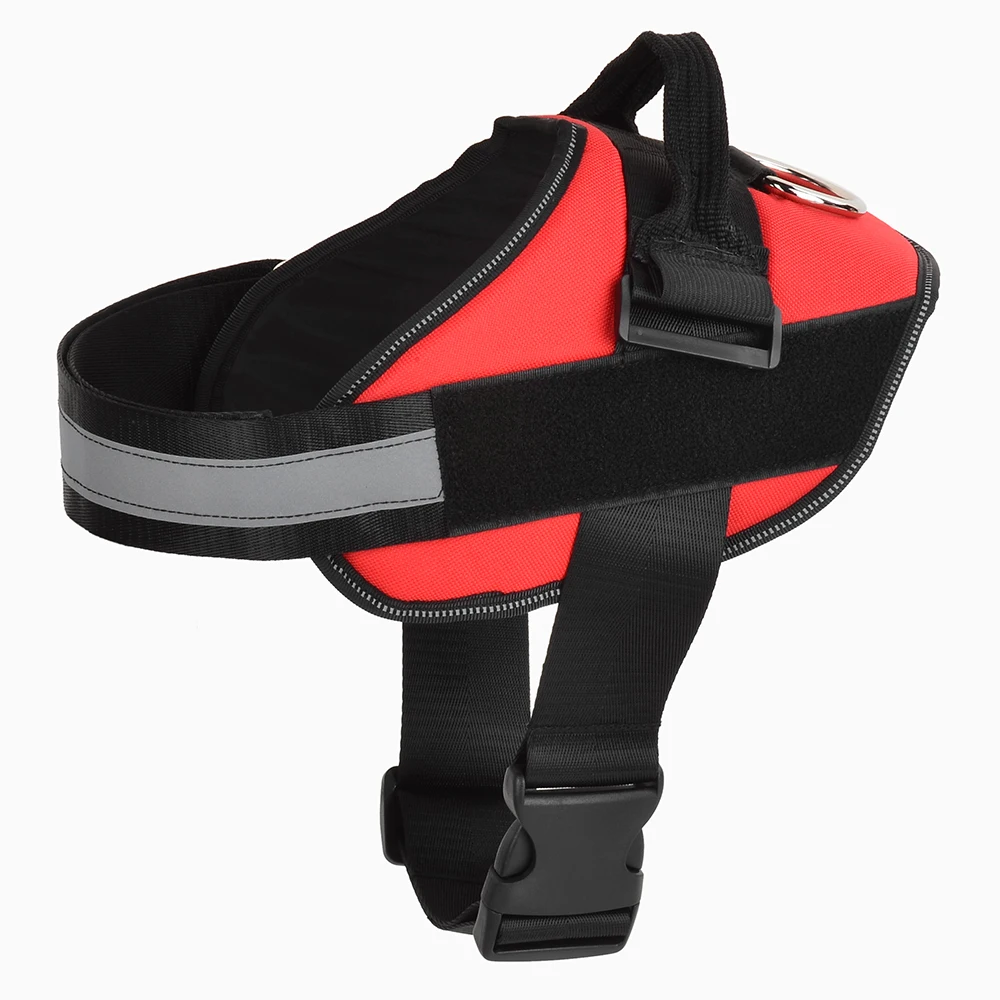 

Soft Mesh Dog Harness Vest Padded Dog Reflective Harness Straps with Reflective Patch and Comfortable Mesh Design in 6 Sizes