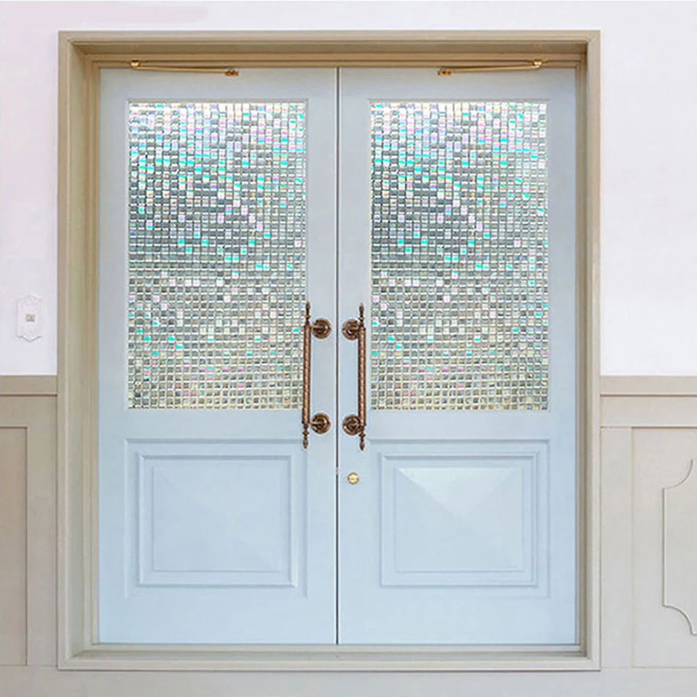 

3D Glass Stickers Frosted Bathroom Home Decor Bedroom Living Room Window Privacy Protection