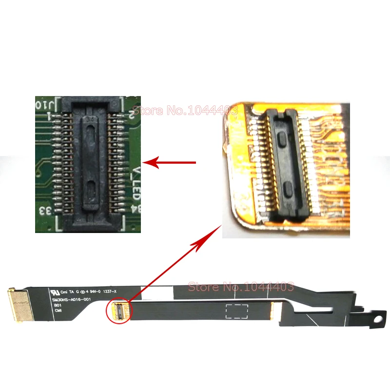 Новинка ЖК-дисплей гибкий видеокабель для ноутбука Acer Aspire S3 S3-371 S3-371-6663 S3-391 50.13B23.007
