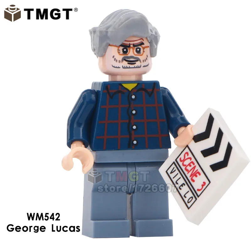 TMGT одиночный Дарт Вейдер Lucas Snoke Han Solo Movie Character s строительные блоки игрушки для детей