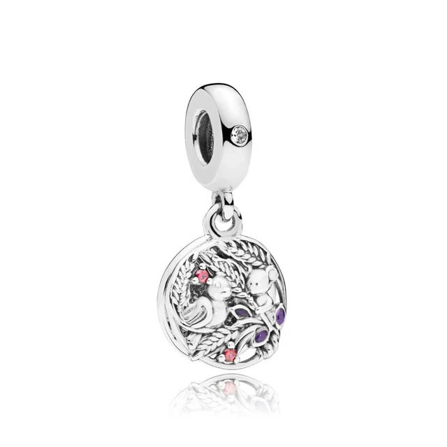 

Kaliyah 100% 925 Sterling Silver New 797671 Czrmx Forever To Her Side Pendurated Charm Free Original Jewels
