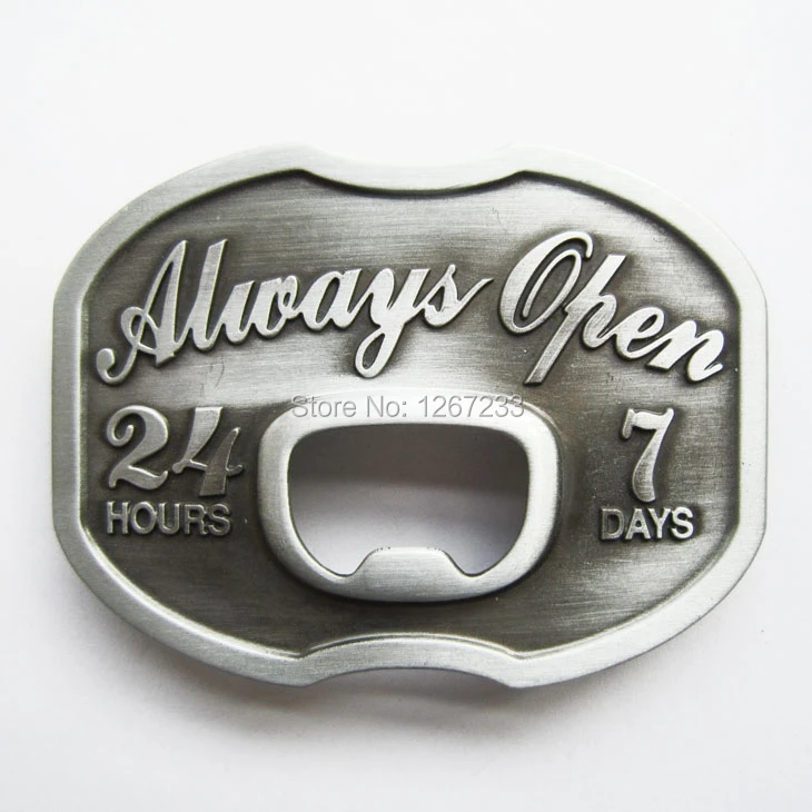 bottle opener belt buckle