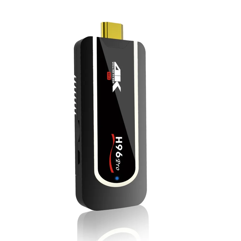[WeChip]H96 pro Mini PC S912 2G 8G 64 бит android 7 1 TV Stick 2 4G Wifi chrome cast HDMI 4K BT4.1 Full HD h96 plus|tv stick 4k|tv stickhdmi tv |