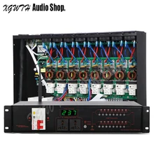 Pro Karaoke Audio Sound System DJ 16 Channel WIFI Filter Multi function Power Sequence Controller Supply