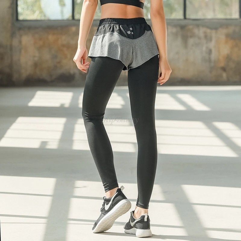Aipbunny 2 в 1, эластичные штаны для йоги,, женские леггинсы для бега, ropa deportiva mujer, леггинсы для спортзала, спортивные женские колготки для фитнеса