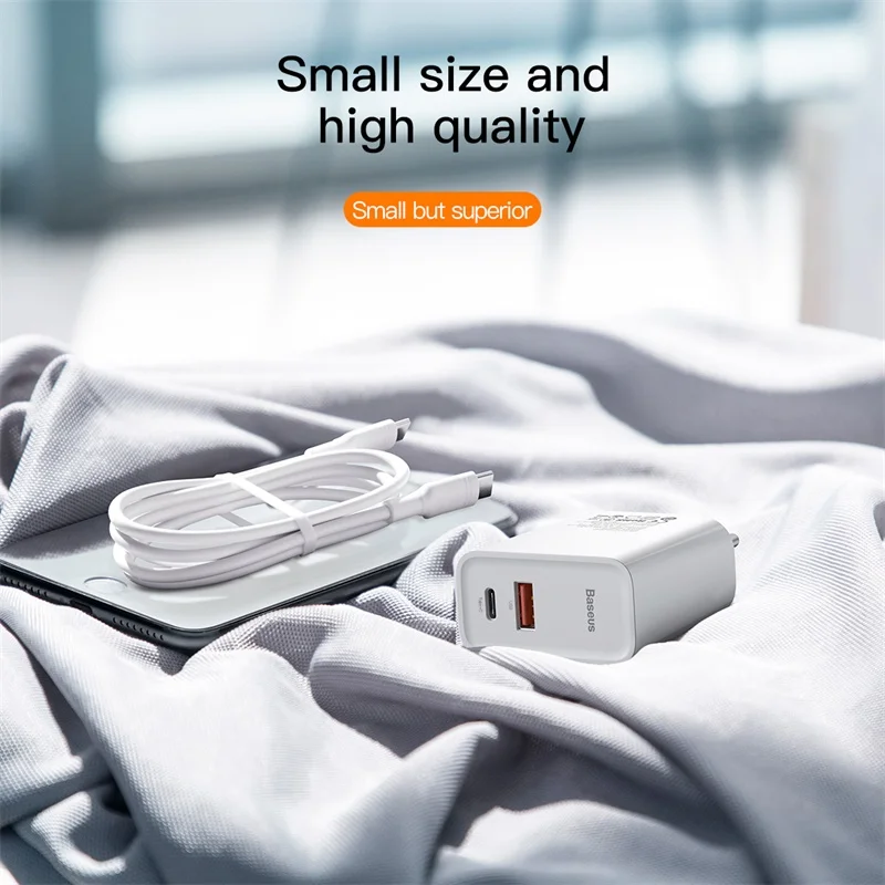 Baseus سريعة تهمة 4.0 3.0 USB شاحن آيفون Xiaomi سامسونج هواوي SCP QC4.0 QC3.0 QC C PD سريع جدار الهاتف المحمول شاحن