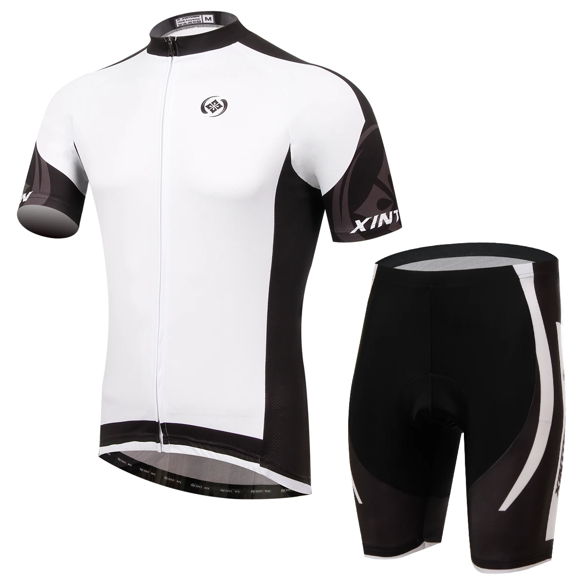 Dimon Men Women Cycling Set Short Sleeve Jersey and Shorts MTB Suits Roupa Ciclismo 100 Polyester