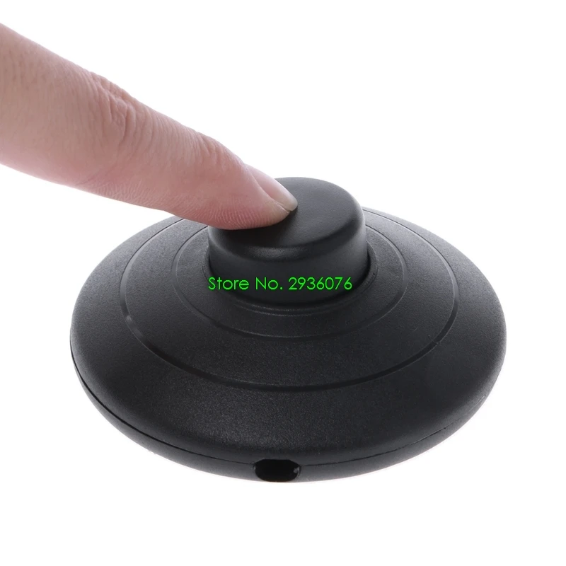

2018 New Foot Pedal Push Switch Inline Lamp LED Light On-off Control Lighting Switch Support