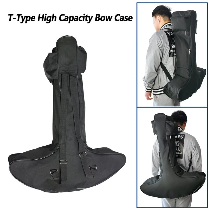 

Lightweight Portable Canvas T-Type Bow Case Archery Hunting Crossbow BagHunting Archery Shooting Sports
