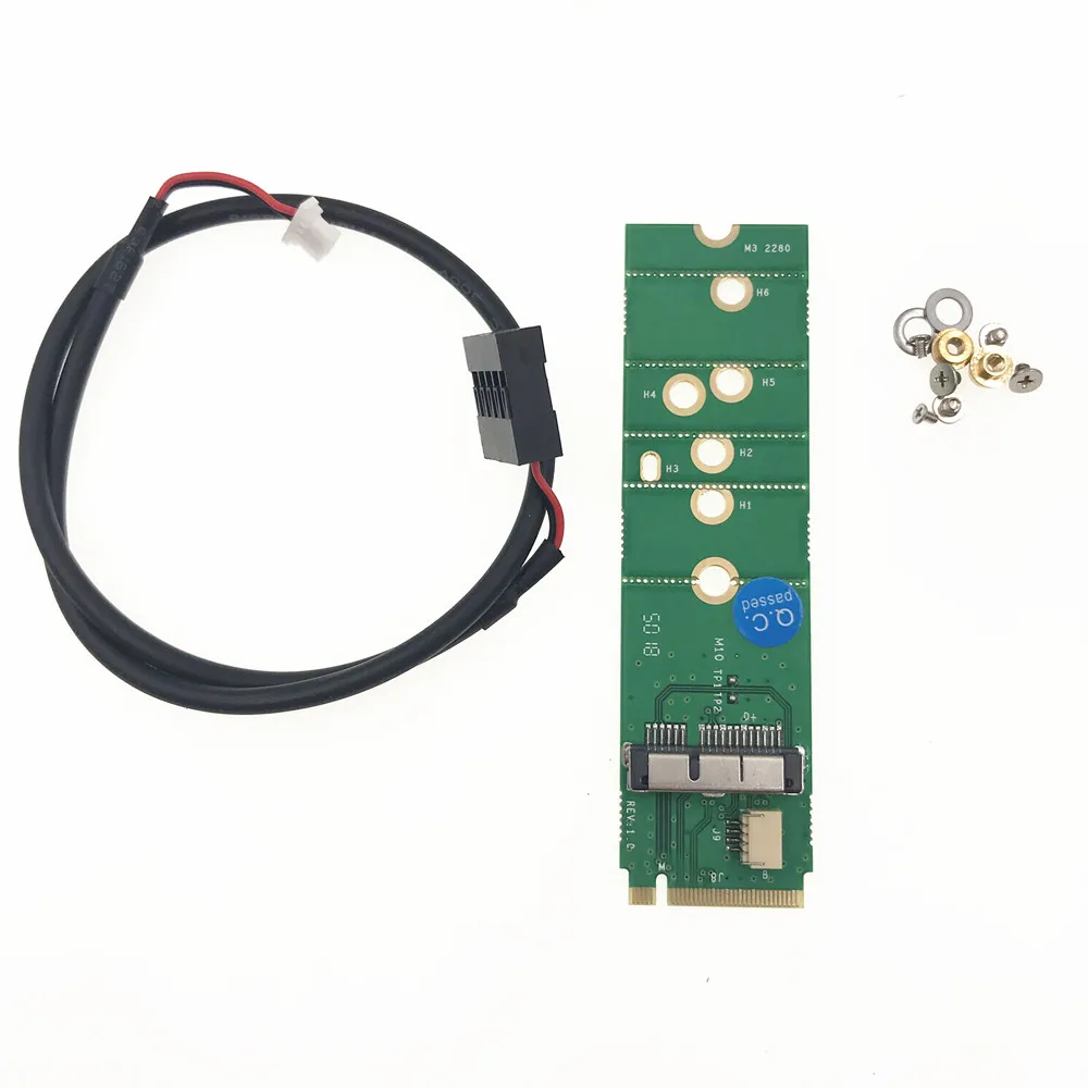  Broadcom BCM94360CS2 WiFi Karte zu NGFF M.2 SCHLÜSSEL M PCI-E SSD karte slot für mac os