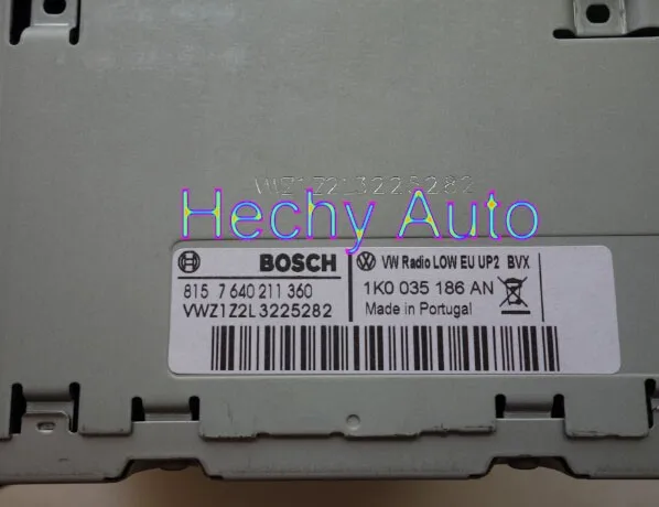 OEM RCD310 1k0 035 186AN 1K0 035 186 AR для Bosch VW