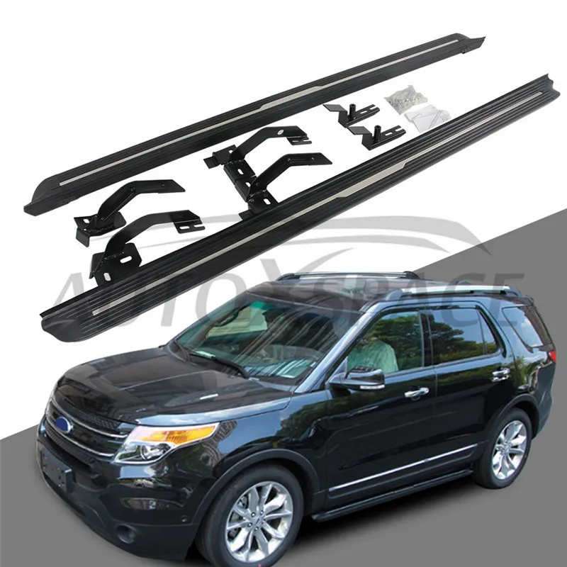 Боковой Шаг подходит для Ford Explorer 2011 2020 Nerf Bar Running Board|Педали| |