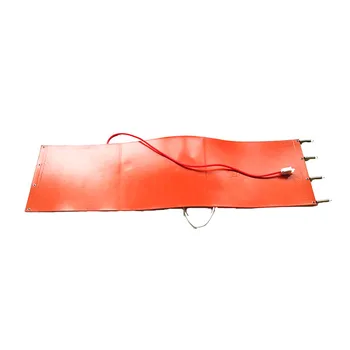 

240V 1050W 200C 200*900*1.5mm Oil Drum Heater with digial thermostat on wire 1500mm lead wire