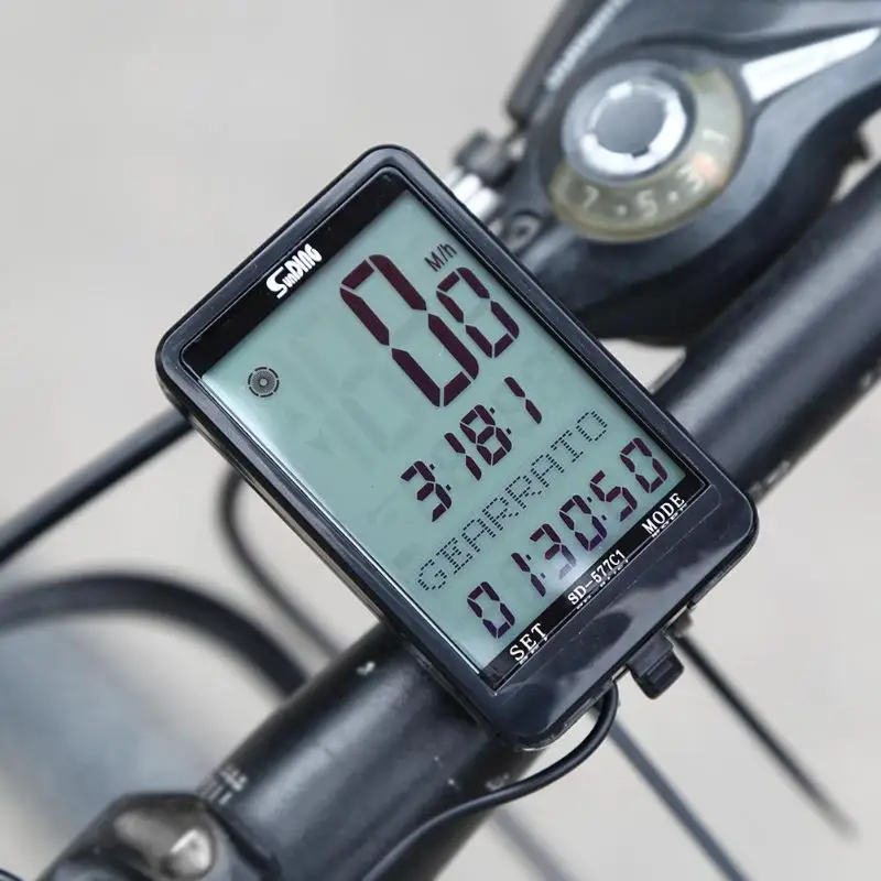 SUNDING SD 577C1 Wireless Bicycle Computer Backlit Bike Cycling Odometer Bicycle Computer