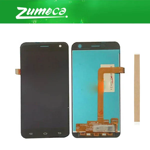 

1PC/Lot High Quality 5.0 Inch For Jinga Basco M500 3G 4G LCD Display Screen +Touch Screen Digitizer Black Color With Tape