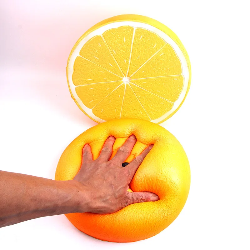 Orange Unpack the toy squishy slow rising Phone straps