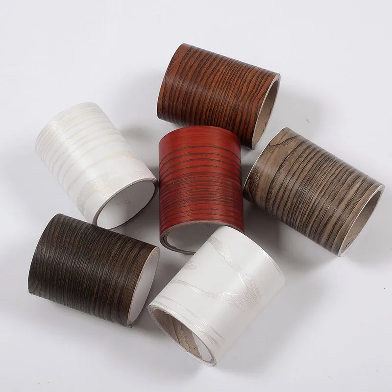 

Self-adhesive Waistline Sticker Living Room Door Rame Corner Mouldings Waterproof PVC Skirting Occlusion Strip Wood Baseboard