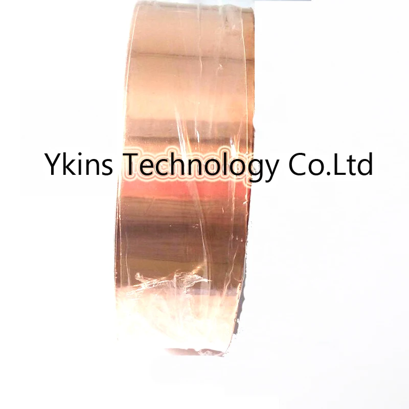 

Free shipping 80pcs high quality 30mm x 30M x 0.06mm Copper Foil Conductive Adhesive / Single Conductive COPPER FOIL TAPE