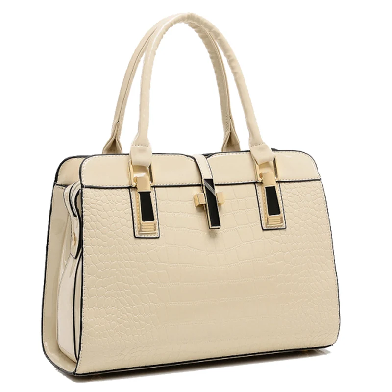 Women Handbag PU Leather Luxury Handbags Female Bags Designer Alligator Pattern Shoulder Bag Casual Lady Evening Bag Tote SS0396 (14)