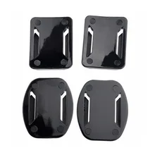 SHOOT accessories Flat Curved Adhesive Mount Base with VHB For Gopro Hero 5 4 3 Session SJCAM SJ4000 SJ6000 H9 h9r Kits