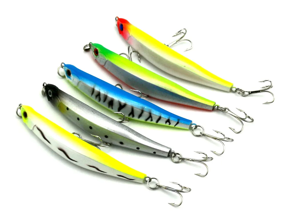 The lures of dead fish bait culter perch designed to kill the 9CM 8.2G