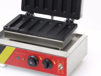 

110V/220V electric waffle cone maker /lolly waffle maker/ sausage waffle maker / corn hot dog machine