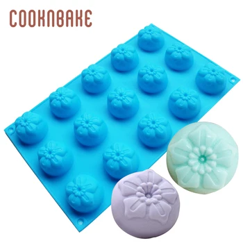 

silicone mold for handmade soap flower cake chocolate molds jello pudding dessert Fondant mould cake baking tools diy christmas