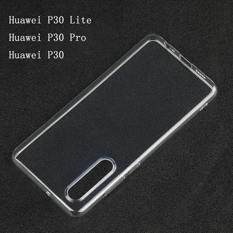 

Huawei P30 Pro Case Ultra-thin Transparent TPU Silicone Phone Case For Huawei P30 Lite P30Pro P30Lite P 30 Phone Shell Cover