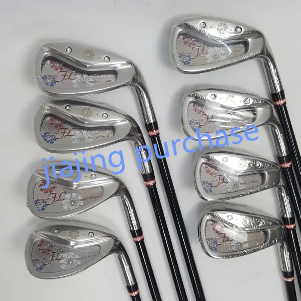 

New Maruman FL Women's Golf Club Golf Irons 5-9.P.A.S Ordinary Graphite Golf Club Iron Club Free Shipping