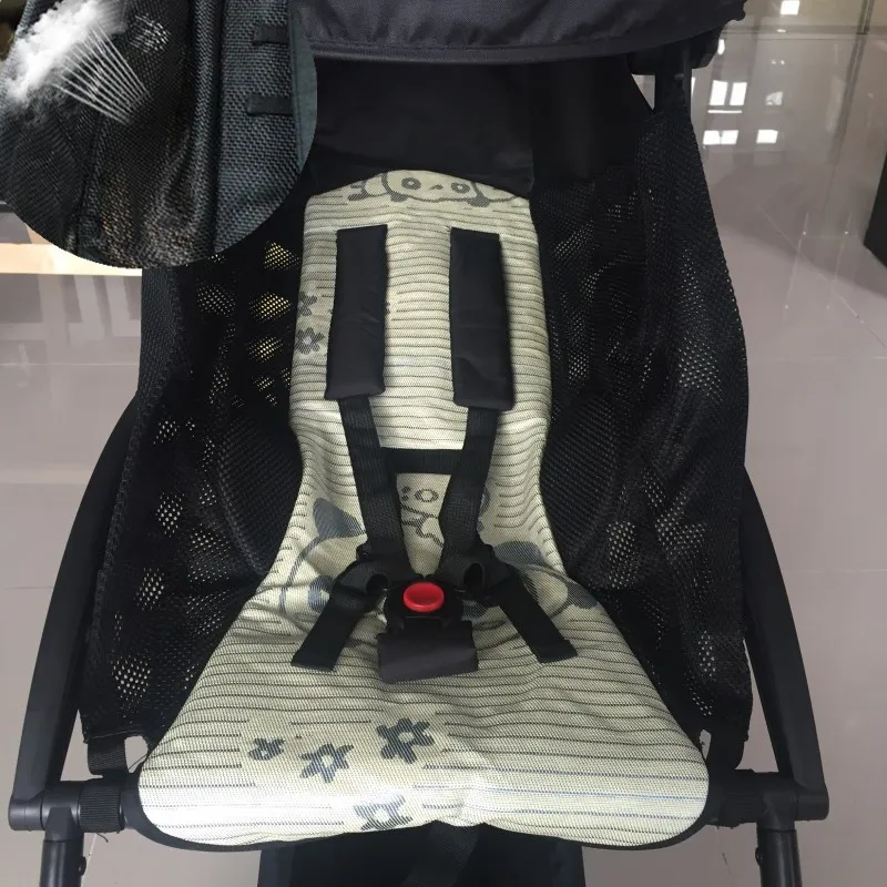 Beli Musim panas kereta dorong Bayi aksesori serat bambu keren bantal tikar kursi satu pic fit untuk stroller babyzen yoyo bebek arabasi poussette