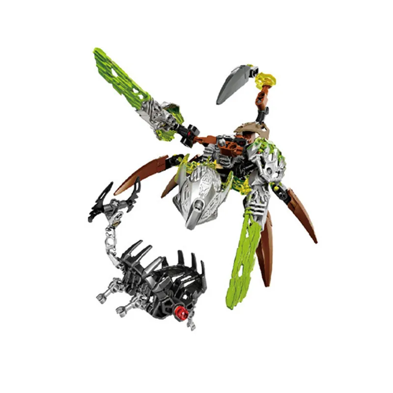 

BIONICLE 80 pcs Ketar Creature of Stone action figures Building Block Bricks Kids toys