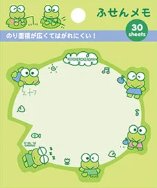 A 30 pages /Pack Melody Frog Dog Twin Stars Memo Pads Sticky Notes Student Stationery - Color: A