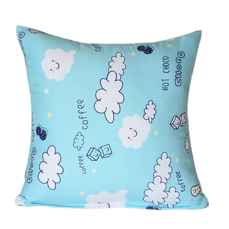 40*40cm Family Cushion Cover Soft Plush Pillow Case Home Office Decoration Back Throw Sofa Cushion Cover Supplies