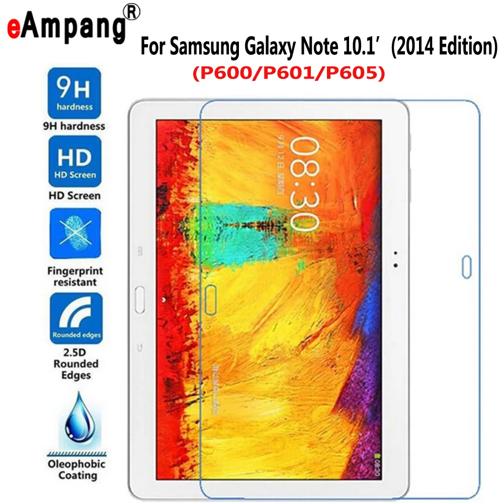 Закаленное стекло для Samsung Galaxy Note 10 1 2014 Edition P600 P601 защитная пленка экрана планшета