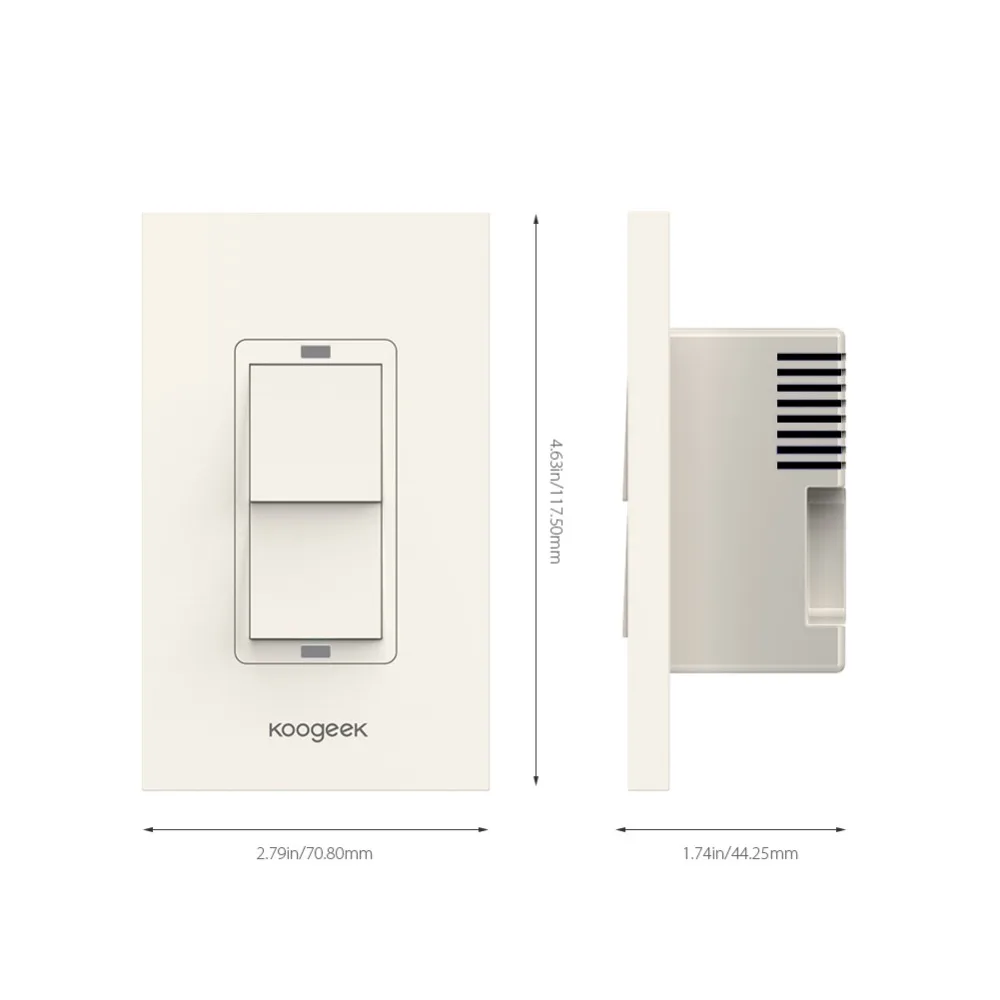 Discount This Month Koogeek Smart Home WiFi Light Switch Wireless