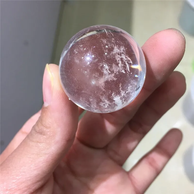 Высокое качество натуральный прозрачный кристалл кварца шар минеральный Рейки Исцеление рок прозрачный драгоценный камень хрустальный шар для продажи