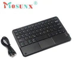 Ecosin2 Mosunx Беспроводной Bluetooth клавиатура ж/сенсорная панель для всех 7-10 дюймов Android Планшеты 17mar09