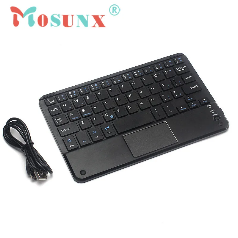 

Ecosin2 Mosunx Wireless Bluetooth Keyboard w/ Touchpad For All 7-10 inch Android Tablet 17Mar09