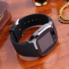 Fashion Smartwatch Smart Android Watches Touch Screen Bluetooth Wristwatch Health Tracker Rubber Band Stopwatch for Phone Men