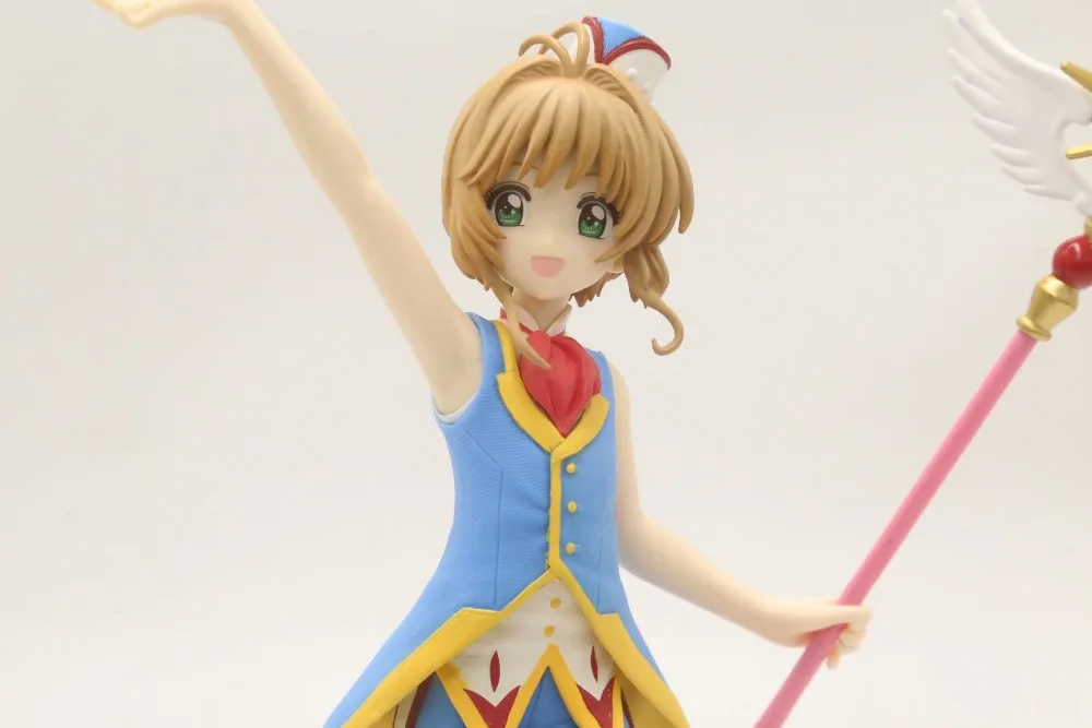 Аниме 22 см карта Captor Sakura clear Card ed EXQ фигурка Kinomoto игрушки Фигурки Модель Куклы