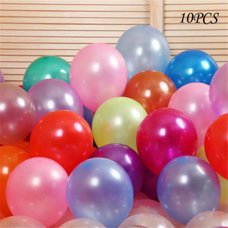 10 шт. 1,5 г латексные шары с жемчугом на день рождения 10 шт. Надувное свадебное украшение воздушные шары с днем рождения